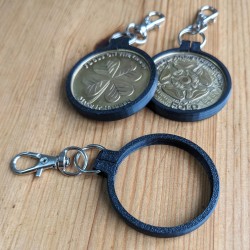 Challenge Coin Keychain Holder x 2