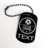 Custom Laser-Etched Player of the Match Award Bag Charm & Keyring