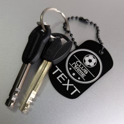 Custom Laser-Etched Player of the Match Award Bag Charm & Keyring
