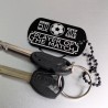 Custom Laser-Etched Player of the Match Award Bag Charm & Keyring