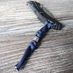 Measure Twice, Cut Once | EDC Lanyard with Laser-Engraved Stainless Steel Ruler Bead