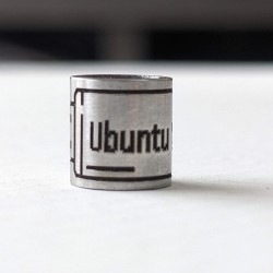 Personalized USB Lanyard EDC | Engraved 8mm Stainless Steel USB Bead