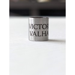 Viking Dragon EDC Lanyard | Engraved 8mm Stainless Steel "VICTORY OR VALHALLA" Bead