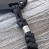 Viking Dragon EDC Lanyard | Engraved 8mm Stainless Steel "VICTORY OR VALHALLA" Bead