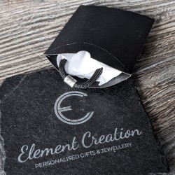 Custom Engraved Leather Cord Bracelet: Minimalist Steel Beads, Men's, Women's, Names, Dates, Coordinates, Symbols