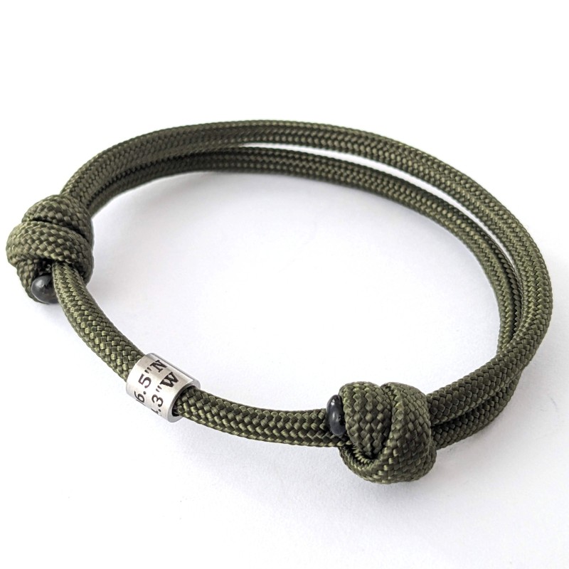 Coordinates Bracelet