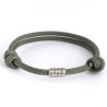 Spiral Engraved Bead Bracelet