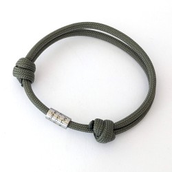 Spiral Engraved Bead Bracelet