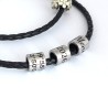 Personalised Bead Engraved Spacer Charm