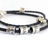Personalised Bead Engraved Spacer Charm