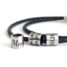 Personalised Bead Engraved Spacer Charm