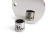 Personalised Bead Engraved Spacer Charm