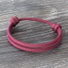 Adjustable Cord Bracelet - Custom colours and beads