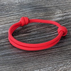 Adjustable Cord Bracelet - Custom colours and beads