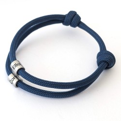 Adjustable Cord Bracelet - Custom colours and beads