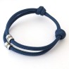 Adjustable Cord Bracelet - Custom colours and beads
